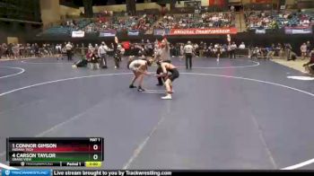 133 lbs Semifinal - 1 Connor Gimson, Indiana Tech vs 4 Carson Taylor, Grand View