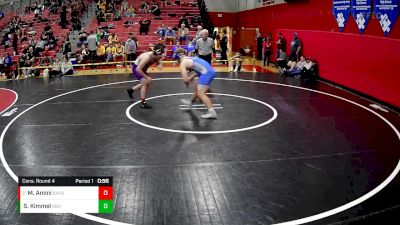 215 lbs Cons. Round 4 - Mahbobullah Amini, Baldwin Hs vs Seth Kimmel, Berlin Brothersvalley Hs