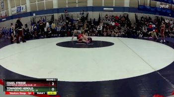 115 lbs Round 2 (4 Team) - Chael Steege, Chesterton Wrestling Club vs Townsend Herold, Center Grove Wrestling Club