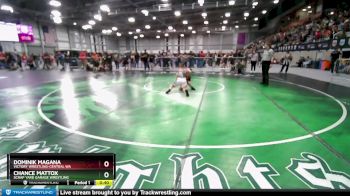 108 lbs Quarterfinal - Dominik Magana, Victory Wrestling-Central WA vs Chance Mattox, Scrap Yard Garage Wrestling