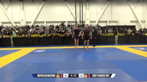 Kody Francis Roy vs Griffin Glen Maathuis 2024 World IBJJF Jiu-Jitsu No-Gi Championship