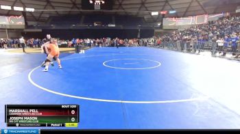 126 lbs Champ. Round 1 - Joseph Mason, Big Cat Wrestling Club vs Marshall Pell, Cashmere Wrestling Club