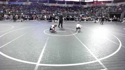 85 lbs Quarterfinal - Nico Punshon, Windsor Youth Wrestling vs Weston Humphreys, Victory Wrestling