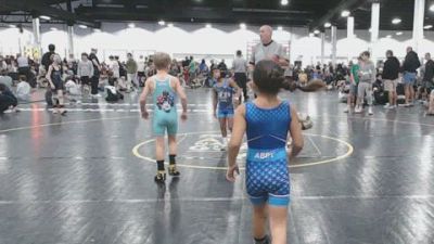 56 lbs Rr Rnd 5 - Abigail Garcia, Mat Warriors Jersey - BK8E vs Jesse Rhodes, CTWHALE - BK8E