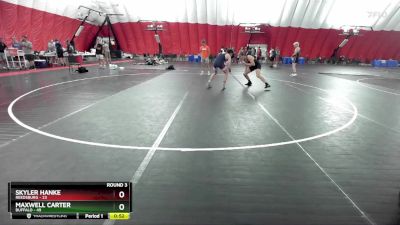 150-150 B Round 3 - Maxwell Carter, Buffalo vs Skyler Hanke, Reedsburg