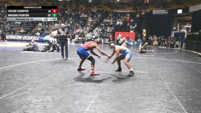 184 lbs Round Of 32 - Caleb Campos, American vs Brodie Porter, The Citadel