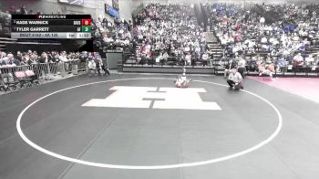 6A 126 lbs Cons. Round 1 - Tyler Garrett, American Fork vs Kade Warnick, Davis