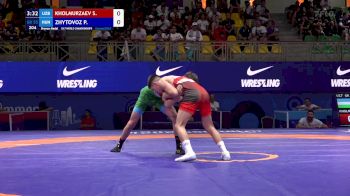 55 kg Final 3-5 - Sardor Kholmurzaev, Uzbekistan vs Petro Zhytovoz, Hungary