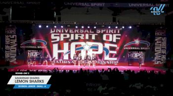 Savannah Sharks - Lemon Sharks [2025 L3 Junior - Small - A Day 2] 2025 Spirit of Hope Grand Nationals