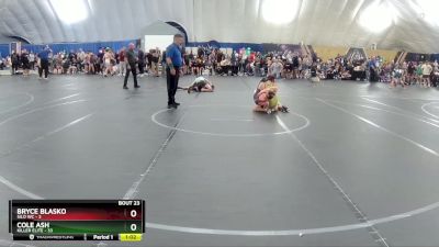 100 lbs Round 6 (8 Team) - Cole Ash, Killer Elite vs Bryce Blasko, Silo WC