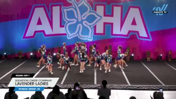 Elevation Cheer Company - Lavender Ladies [2025 L4 Senior - D2 Day 1] 2025 Aloha Concord Showdown