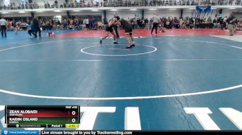 Silver 157 lbs Champ. Round 1 - Kaidin Osland, Eureka vs Zean Alobaidi, Wartburg