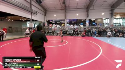 58 lbs Quarterfinal - Robert Walker, Fitness Fight Factory Wrestling Club vs Killian Pena, NXT Level Wrestling Academy