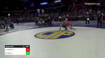 132 lbs Round Of 64 - Jack Gioffre, Buchanan (CS) vs Anthony Berg, Whitney (SJ)