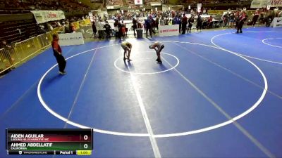 102 lbs Cons. Round 2 - Ahmed Abdellatif, California vs Aiden Aguilar, Laguna Hills Hawkeye WC