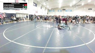 70 lbs Consi Of 8 #2 - Ryder Seidman, MD vs Oscar Ormond, NC