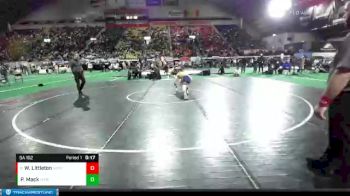 5A 152 lbs 5th Place Match - Wesley Littleton, Skyview vs Parker Mack, Meridian