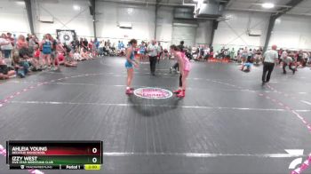 120 lbs Round 2 - Ahleia Young, Decatur Highschool vs Izzy West, Five Star Wrestling Club