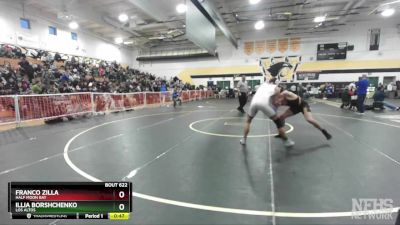 165 lbs Cons. Semi - Franco Zilla, Half Moon Bay vs Illia Borshchenko, Los Altos