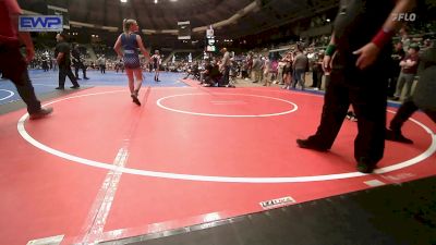 115 lbs Final - Paezlie Kerr, F-5 Grappling vs Cara Prock, Warner Eagles Youth Wrestling