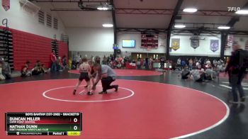 Quarterfinal - Duncan Miller, Camp Point Central vs Nathan Dunn, Fort Madison Wrestling Club