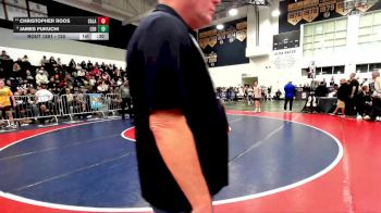120 lbs Cons. Round 3 - Christopher Roos, Calabasas vs James Fukuchi, Cerritos