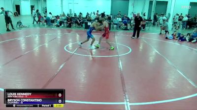 119 lbs Placement Matches (8 Team) - Louis Kennedy, New York Gold vs Bryson Constantino, California