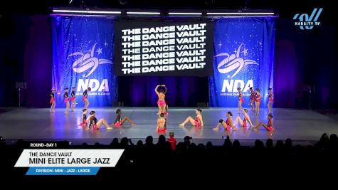 The Dance Vault - Mini Elite Large Jazz [2025 Mini - Jazz - Large Day 1] 2025 NDA All-Star National Championship
