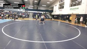 285 lbs 5th Place Match - Noah Berlin-Langston, Stevens vs Kaleb Britting, Messiah