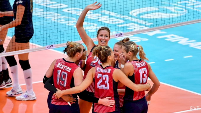 usa womens volleyball results