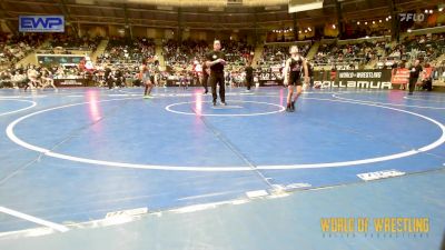 90 lbs Quarterfinal - Cash Tolzman, Summit Wrestling Academy vs Jaguar Madyun, Bay Area Dragons