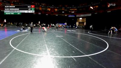 141 lbs Round Of 32 - Alex Braun, Oklahoma vs Aldo Hernandez, Appalachian State