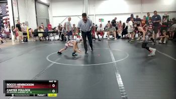 56 lbs Round 3 (6 Team) - Carter Pollock, U2 Upstate Uprising 2.0 vs Rocco Henrickson, Quaker Nation