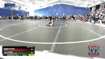 52 lbs Quarterfinal - Kai Burns, Minion Training Center vs Bowe Klema, Beloit