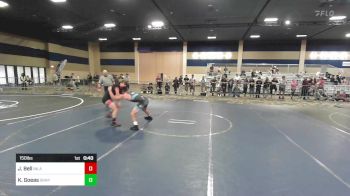 150 lbs Consi Of 4 - Jacob Bell, Inland Elite WC vs Keegan Goeas, Grapplers HI