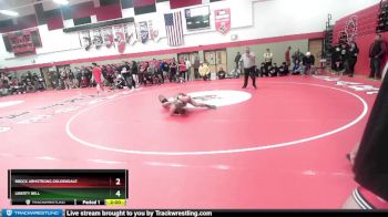 110 lbs 1st Place Match - Malia Riojas, Granger vs Alexis Clements, Naches Valley (Girls)