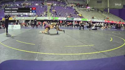 207 lbs Semis (4 Team) - Kamila Castro, Gannon University vs Trinity White, Quincy