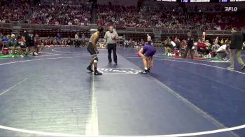3A-150 lbs Champ. Round 2 - Marcello Rios-Martinez, Des Moines Roosevelt vs Elijah Blewitt, Indianola