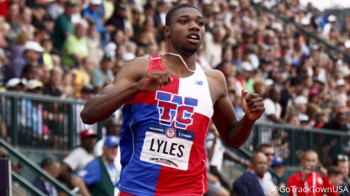 High Schoolers Noah Lyles and Mike Norman Make Olympic Trials 200m Final