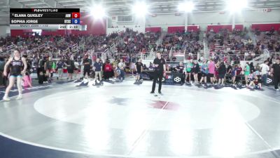 115 lbs Champ. Round 2 - Tanya Bacon, Union County High School Wrestling vs Katilyn Tanner, Ohio