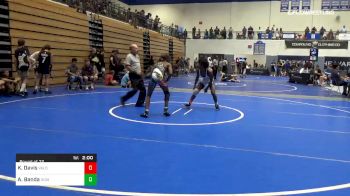 113 lbs Round Of 32 - Kaleb Davis, Valdosta vs Angel Banda, Adairsville