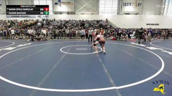170 lbs Champ. Round 1 - Jaxon Backus, Anarchy Wrestling vs David (Puli) Barclay, BH-BL Youth Wrestling