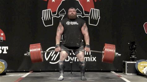 Eddie Hall Becomes First Strongman to Deadlift 500kg
