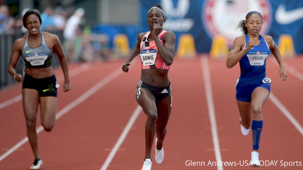 Tori Bowie Wins 200m, Allyson Felix Rio Double Hopes Dashed