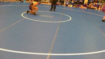 145 lbs 5th Place Match - Cristal Gonzalez, Minden vs Bayli Helleberg, Grand Island