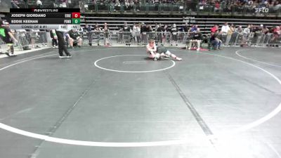 160 lbs Consi Of 8 #1 - Joseph Giordano, Edge Wrestling vs Eddie Keenan, Pemberton