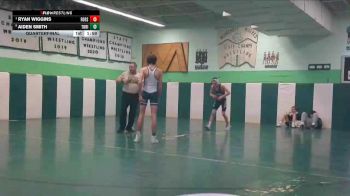 126 lbs Quarterfinal - Ryan Wiggins, Forsyth vs Aiden Smith, Tongue River