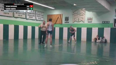 126 lbs Quarterfinal - Ryan Wiggins, Forsyth vs Aiden Smith, Tongue River