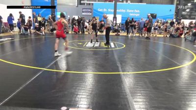 91 lbs Quarterfinal - Braiden Franks, Hanover vs Gunner Martin, Imperial