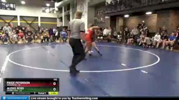 142 lbs Round 2 (6 Team) - Paige Peterson, Wisconsin vs Alexis Ross, Grand View